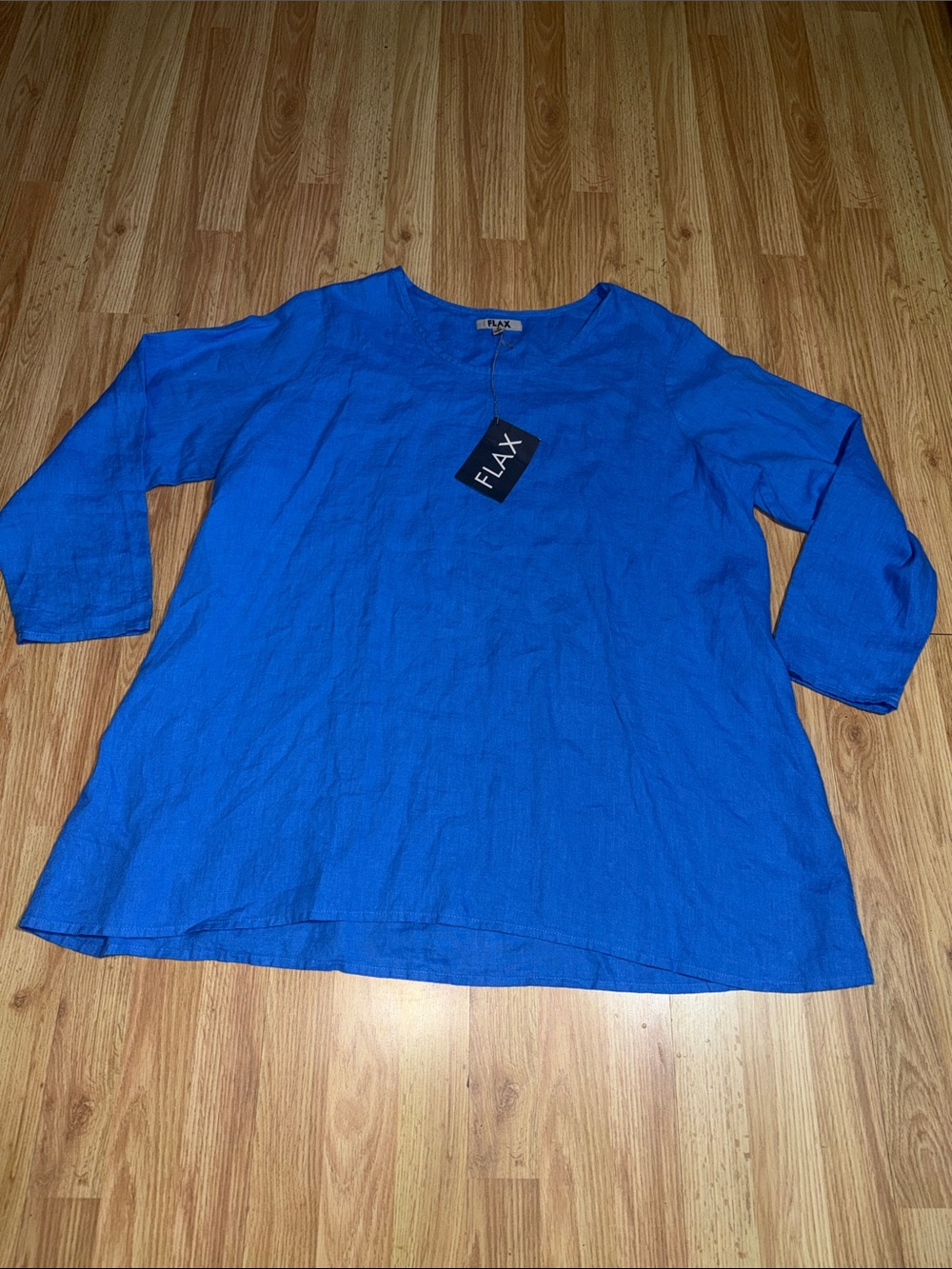 NWT Flax Solstice Linen Tunic Size 2XL